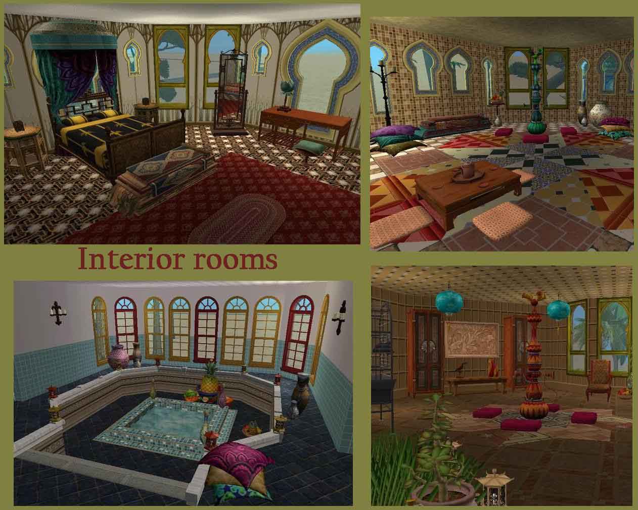 Mod The Sims Arah S Palace The Desert Jewel