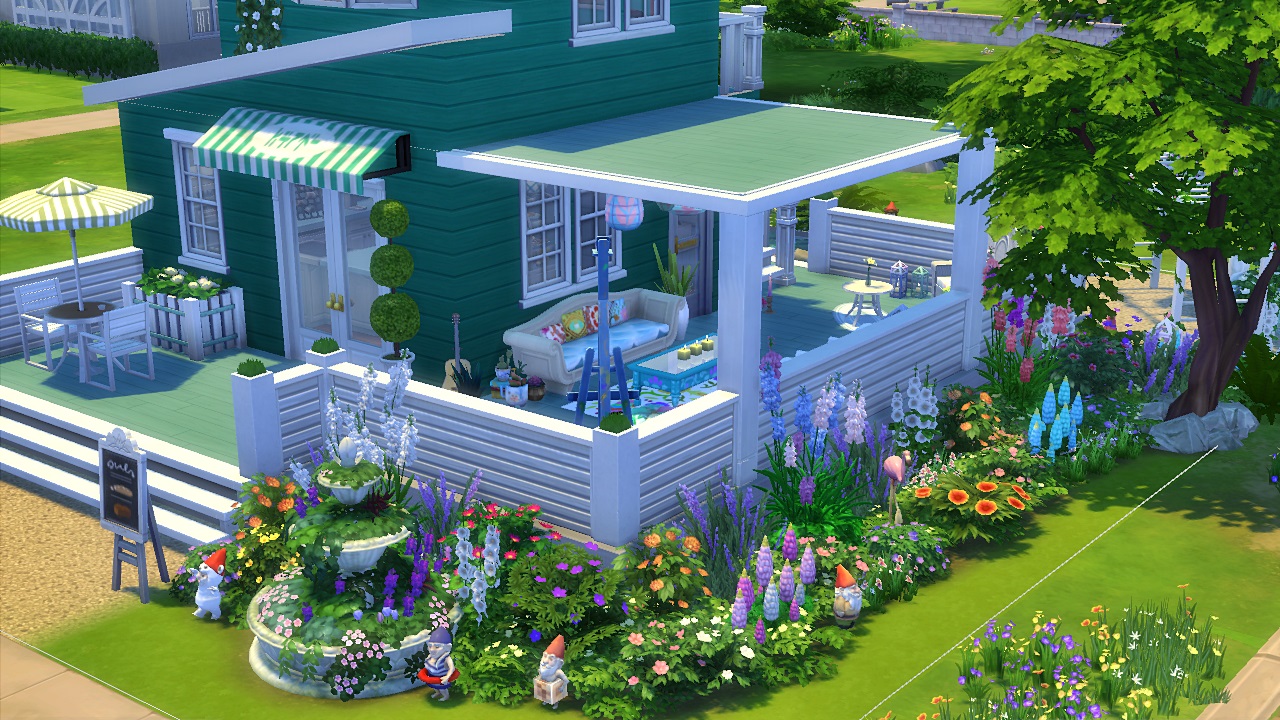 Mod The Sims Primavera Garden Cafe
