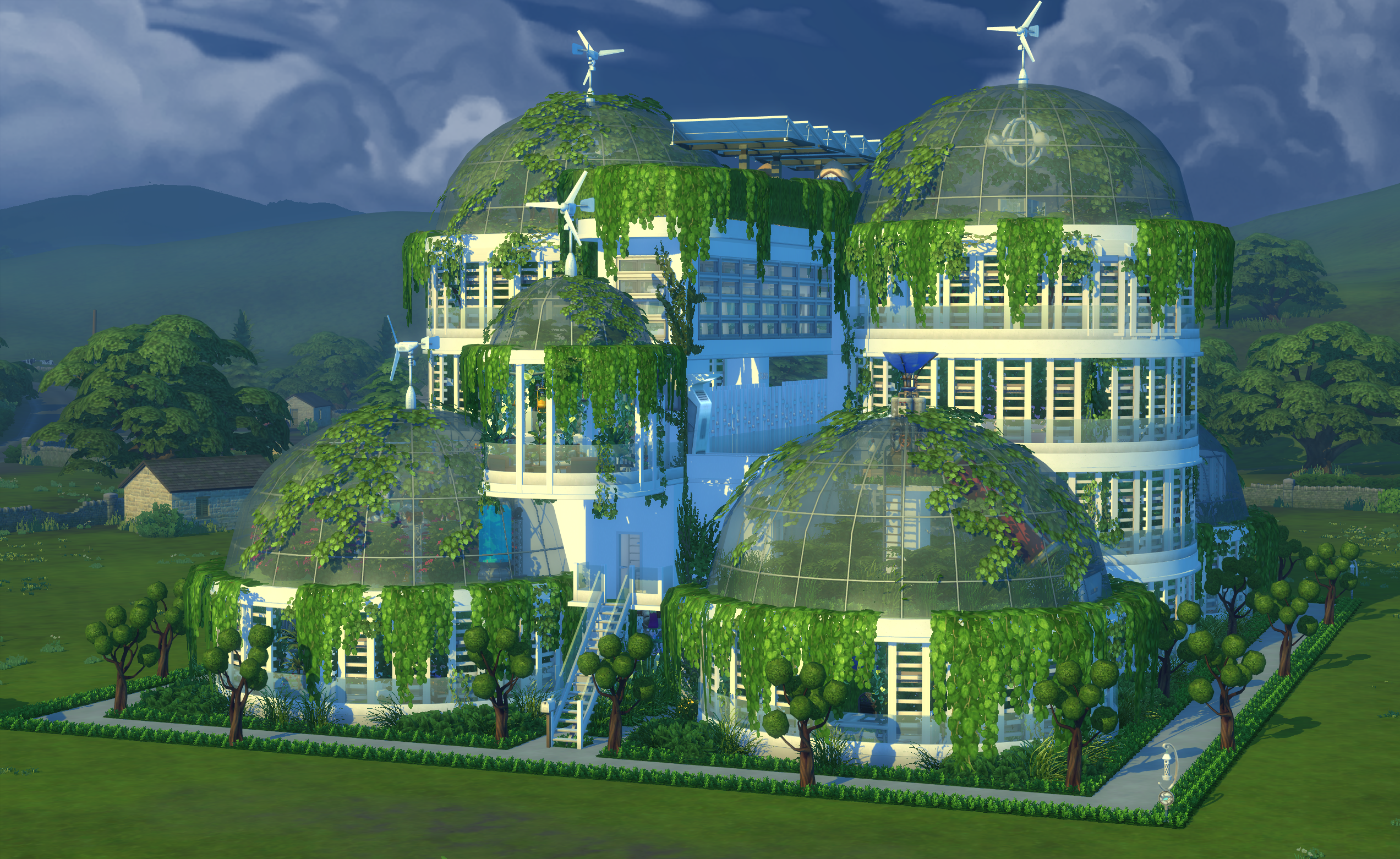 Mod The Sims - Solarpunk Modpods - TS4 - NO CC