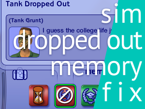 "Sim Dropped Out" Memory Fix
